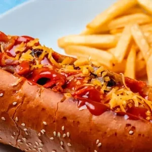 Perro Sencillo + Papas